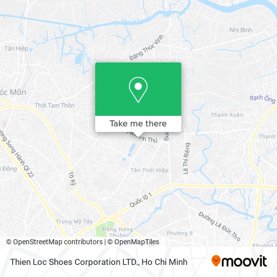 Thien Loc Shoes Corporation LTD. map