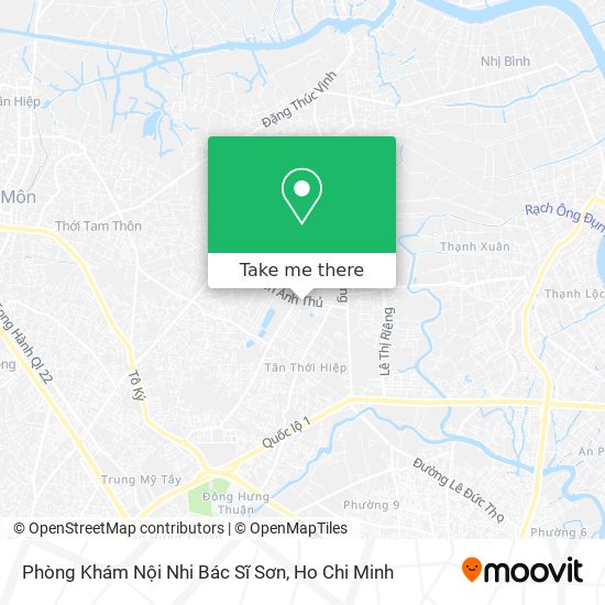 Phòng Khám Nội Nhi Bác Sĩ Sơn map