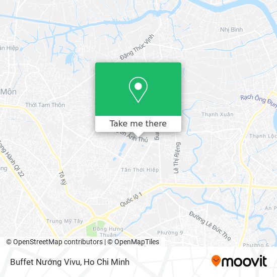 Buffet Nướng Vivu map