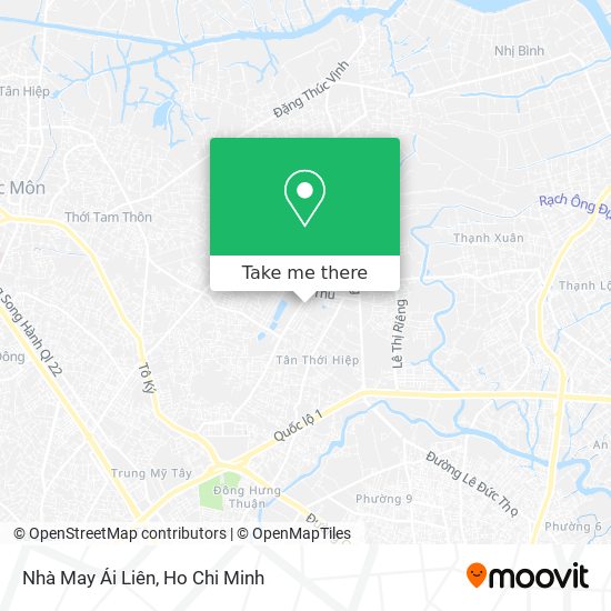 Nhà May Ái Liên map