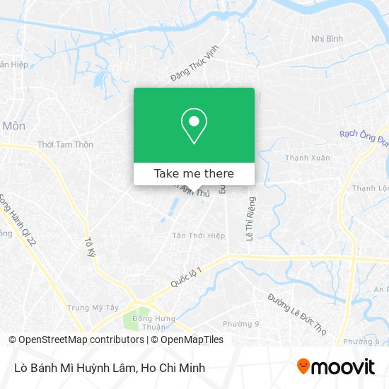 Lò Bánh Mì Huỳnh Lâm map