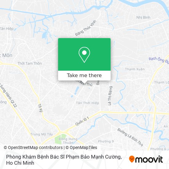 Phòng Khám Bệnh Bác Sĩ Phạm Bảo Mạnh Cường map