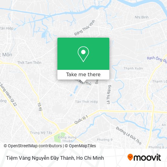 Tiệm Vàng Nguyễn Đầy Thành map