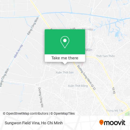 Sungwon Field Vina map