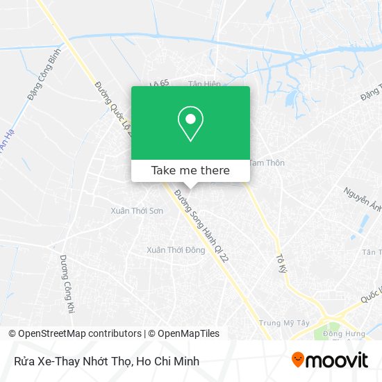 Rửa Xe-Thay Nhớt Thọ map