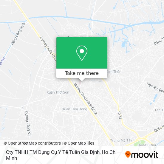 Cty TNHH TM Dụng Cụ Y Tế Tuấn Gia Định map