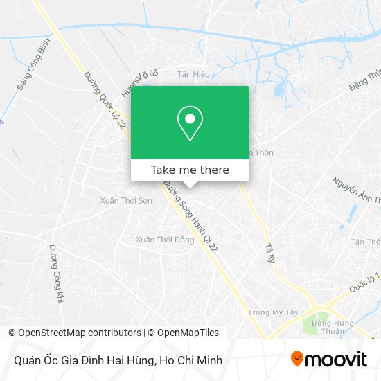 Quán Ốc Gia Đình Hai Hùng map