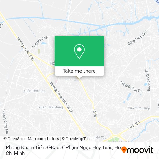 Phòng Khám Tiến Sĩ-Bác Sĩ Phạm Ngọc Huy Tuấn map