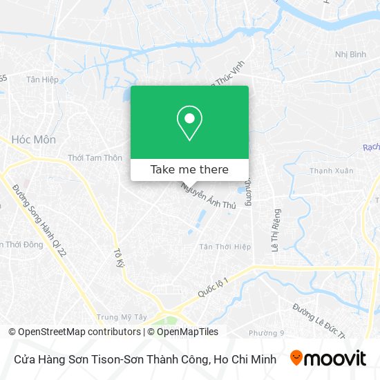 Cửa Hàng Sơn Tison-Sơn Thành Công map