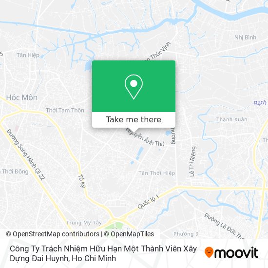 Công Ty Trách Nhiệm Hữu Hạn Một Thành Viên Xây Dựng Đai Huynh map