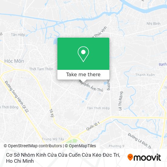 Cơ Sở Nhôm Kính Cửa Cửa Cuốn Cửa Kéo Đức Trí map