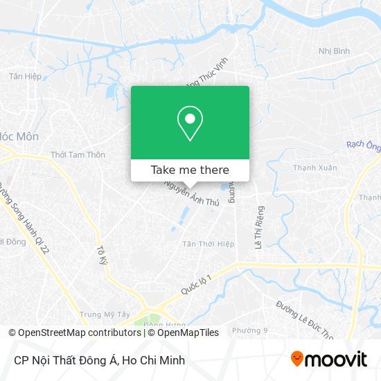 CP Nội Thất Đông Á map