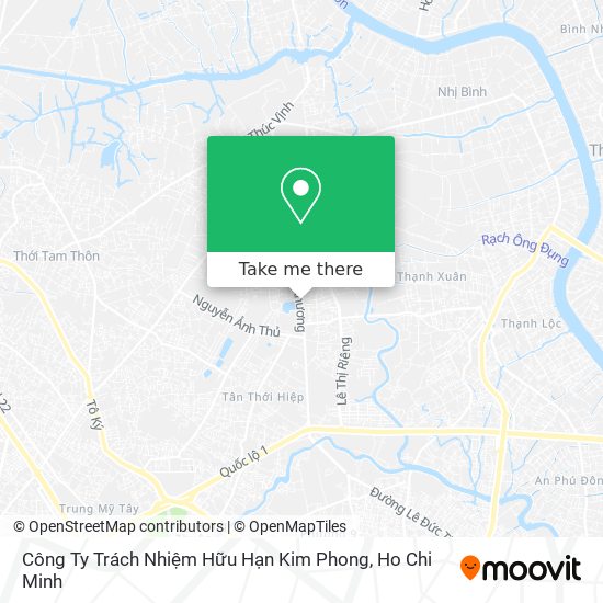 Công Ty Trách Nhiệm Hữu Hạn Kim Phong map