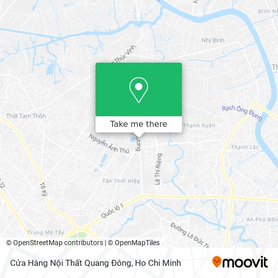 Cửa Hàng Nội Thất Quang Đông map