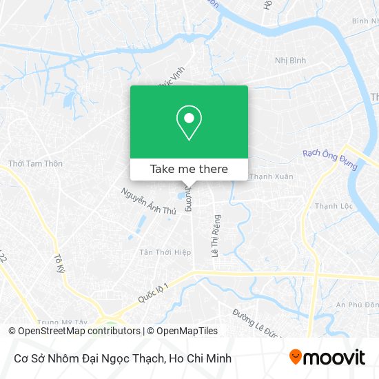 Cơ Sở Nhôm Đại Ngọc Thạch map