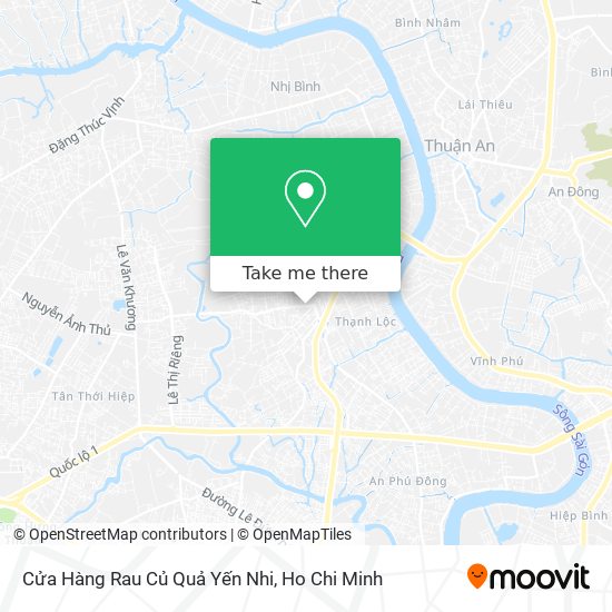 Cửa Hàng Rau Củ Quả Yến Nhi map