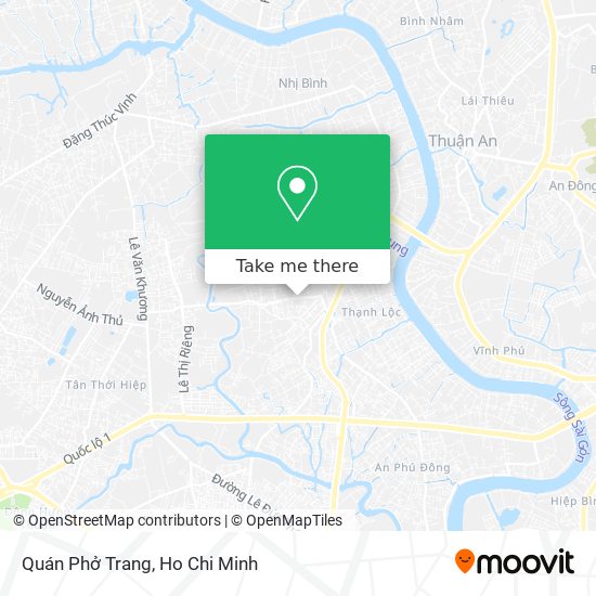 Quán Phở Trang map