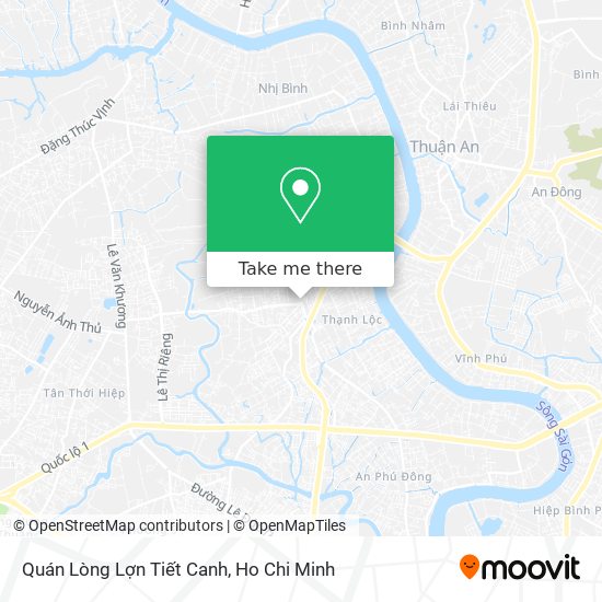 Quán Lòng Lợn Tiết Canh map