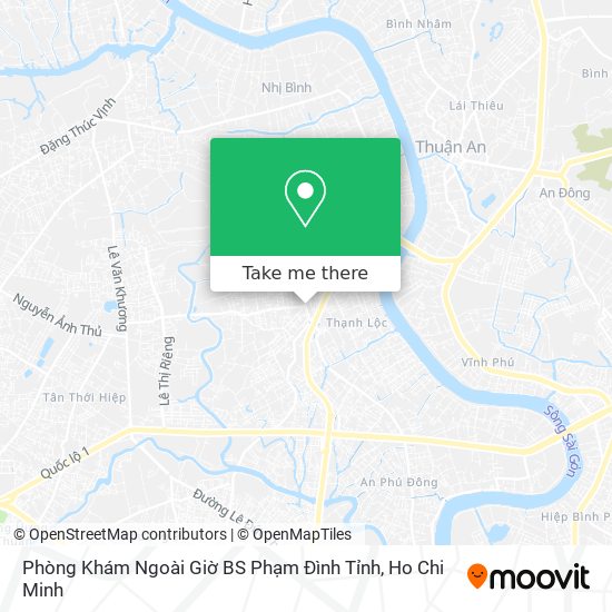 Phòng Khám Ngoài Giờ BS Phạm Đình Tỉnh map