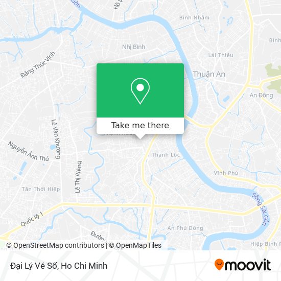 Đại Lý Vé Số map