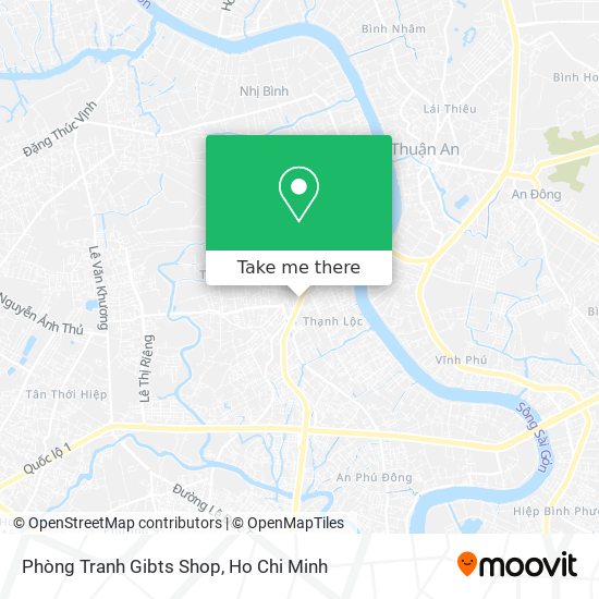 Phòng Tranh Gibts Shop map