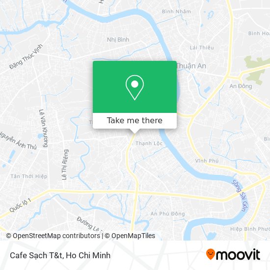Cafe Sạch T&t map