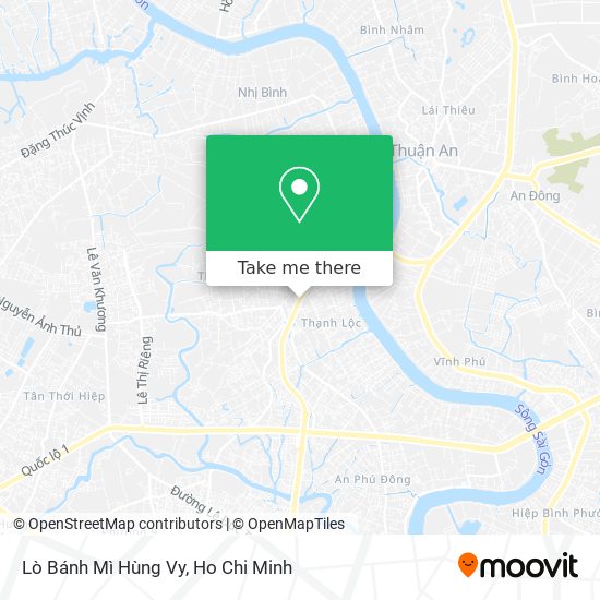 Lò Bánh Mì Hùng Vy map