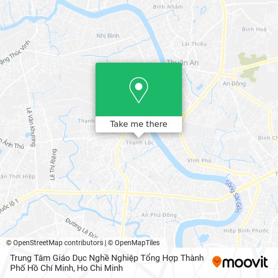 Trung Tâm Giáo Dục Nghề Nghiệp Tổng Hợp Thành Phố Hồ Chí Minh map