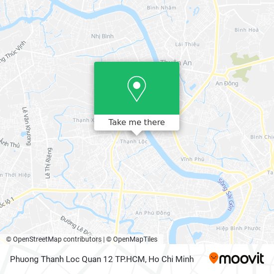 Phuong Thanh Loc Quan 12 TP.HCM map