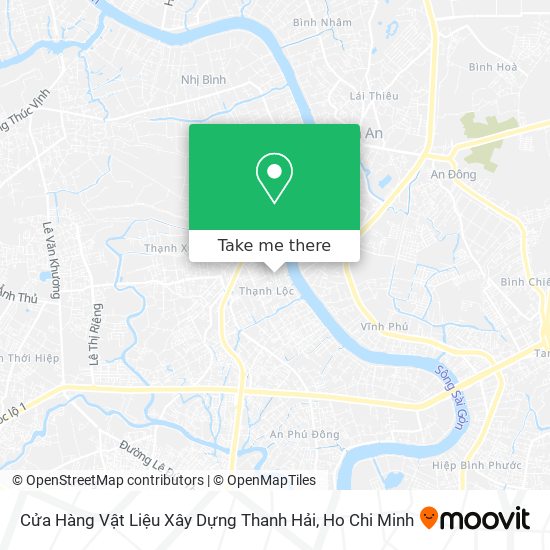 Cửa Hàng Vật Liệu Xây Dựng Thanh Hải map
