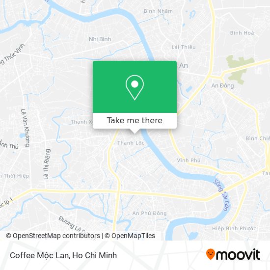 Coffee Mộc Lan map