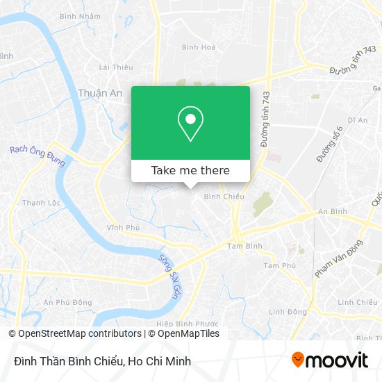 Đình Thần Bình Chiểu map
