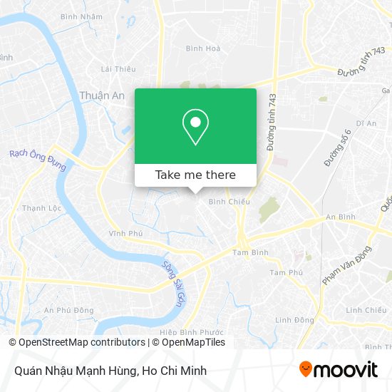 Quán Nhậu Mạnh Hùng map