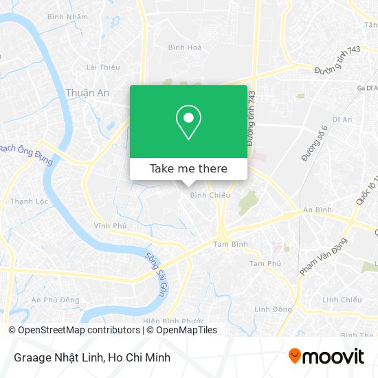 Graage Nhật Linh map