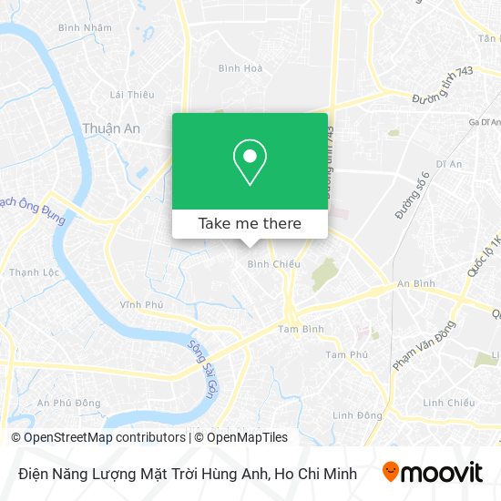 Điện Năng Lượng Mặt Trời Hùng Anh map