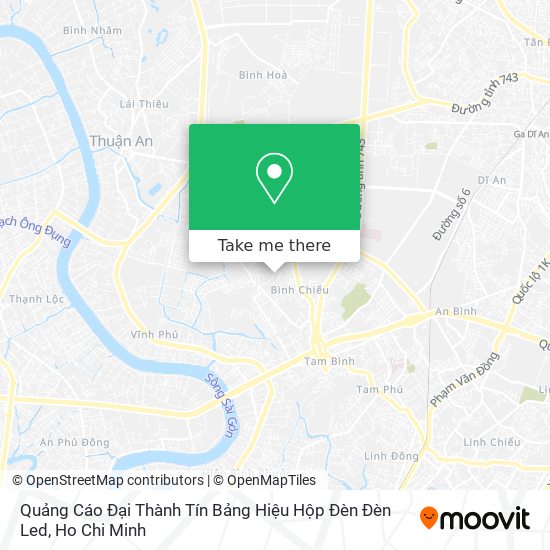 Quảng Cáo Đại Thành Tín Bảng Hiệu Hộp Đèn Đèn Led map