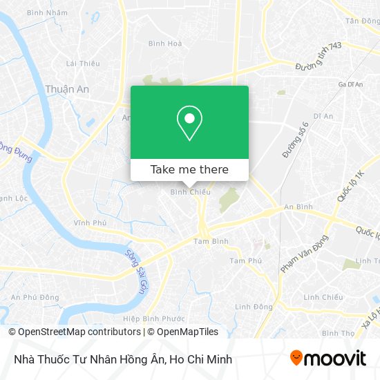 Nhà Thuốc Tư Nhân Hồng Ân map