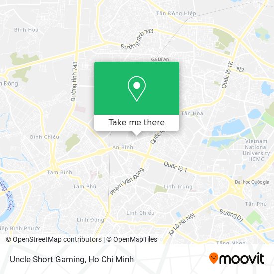 Uncle Short Gaming map