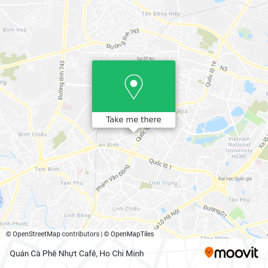 Quán Cà Phê Nhựt Cafê map