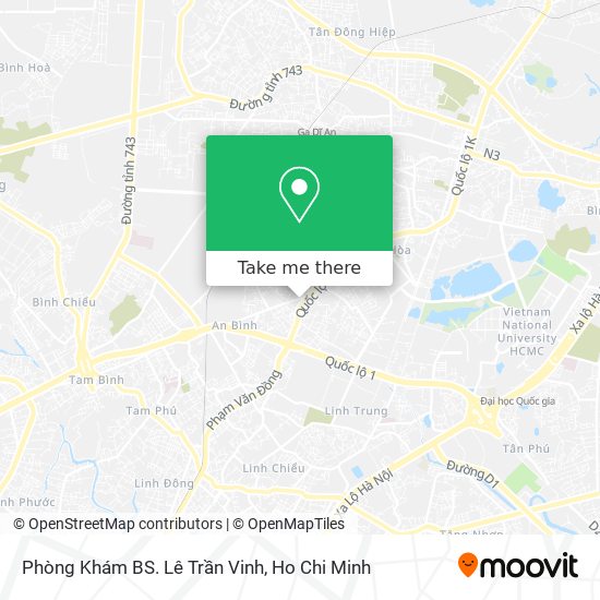 Phòng Khám BS. Lê Trần Vinh map