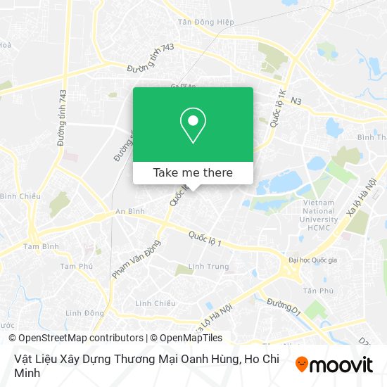 Vật Liệu Xây Dựng Thương Mại Oanh Hùng map