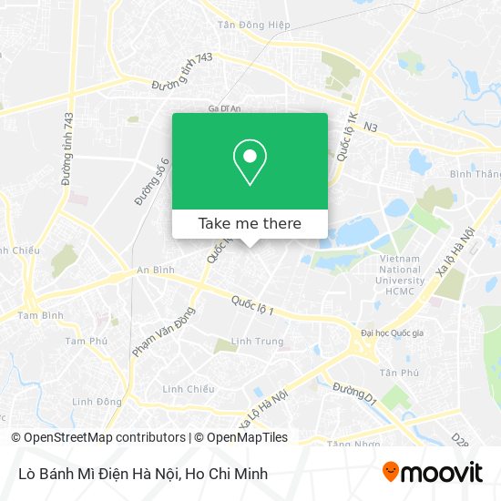 Lò Bánh Mì Điện Hà Nội map