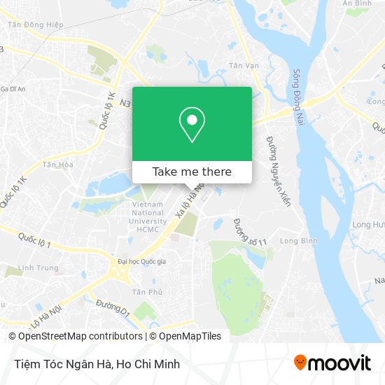 Tiệm Tóc Ngân Hà map