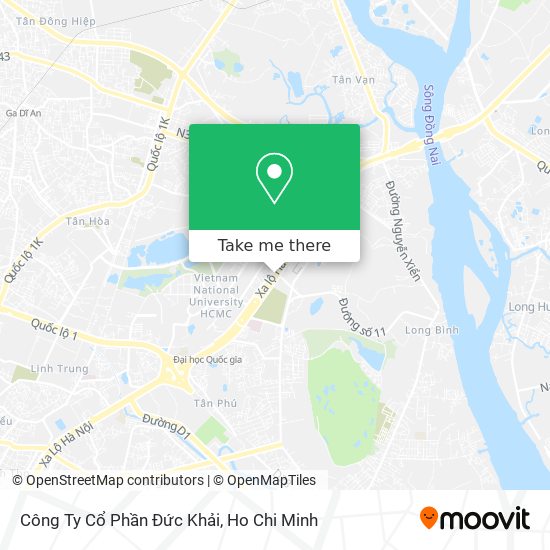 Công Ty Cổ Phần Đức Khải map