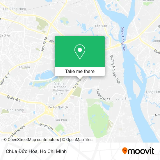 Chùa Đức Hòa map