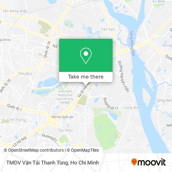 TMDV Vận Tải Thanh Tùng map