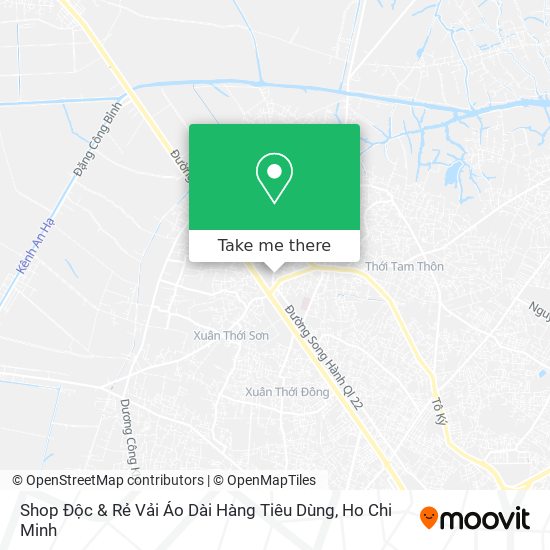 Shop Độc & Rẻ Vải Áo Dài Hàng Tiêu Dùng map