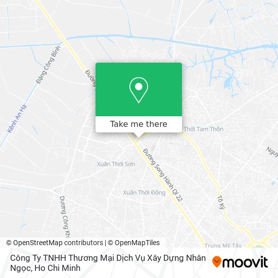 Công Ty TNHH Thương Mại Dịch Vụ Xây Dựng Nhân Ngọc map