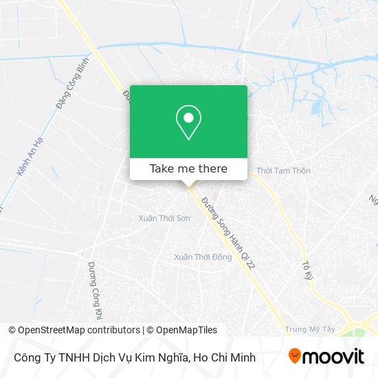 Công Ty TNHH Dịch Vụ Kim Nghĩa map