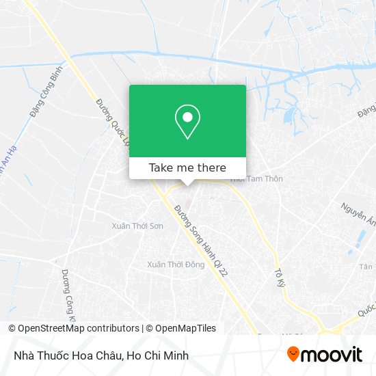 Nhà Thuốc Hoa Châu map